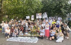 "Comfort women" statue in Berlin