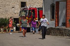 Fires in Cipérez and El Payo Spread Amid Wind and Heat - Spain