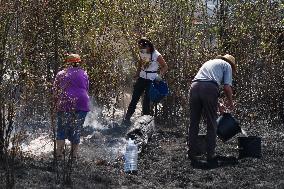 Fires in Cipérez and El Payo Spread Amid Wind and Heat - Spain