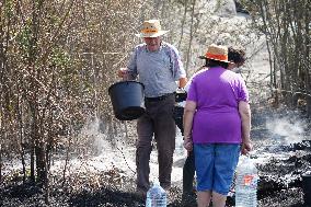 Fires in Cipérez and El Payo Spread Amid Wind and Heat - Spain