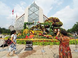 Theme Flower Bed in Beijing