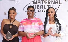 Project Pit's Maternal Health Summit Honors Halle Bailey And Faith Evans - LA