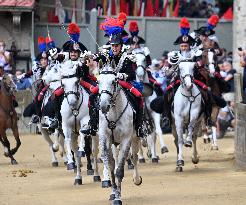Palio di Siena Horse Race in Italy - SIena