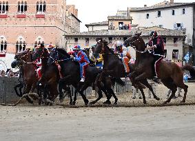 Palio di Siena Horse Race in Italy - SIena