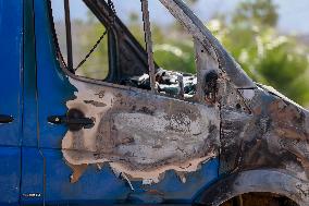 Settlers Attack Ramallah West - Bank