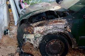 Settlers Attack Ramallah West - Bank