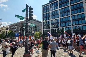 Protests Against The Deploy of National Guard Troops - Washington DC