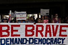 Protests Against The Deploy of National Guard Troops - Washington DC