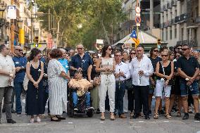 Barcelona Honors 17A Bombing Victims on 8th Anniversary - Barcelona