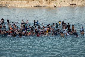 Summer Swimming Contest in Kurdistan - Iraq