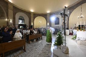 Pope Leo XIV Leads Mass in Albano - Italy