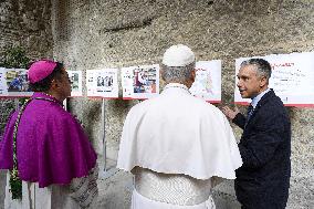 Pope Leo XIV Leads Mass in Albano - Italy