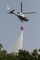 Yeres-Llamas Fire Advances Toward Ponferrada Evacuations Underway - Spain