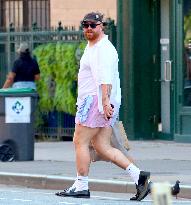 Sam Smith with his partner in New York City - NYC