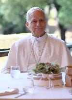Pope Leo XIV Have Lunch With One Hundred Poor People - Castel Gandolfo