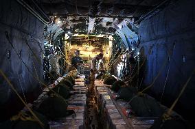 Airdrop of 106 Tonnes New Relief Supplies to Gaza - Zaraq