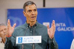 Sanchez visits the Fire Fighting OCC - Galicia