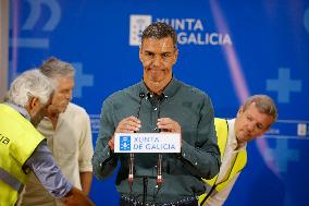 Sanchez visits the Fire Fighting OCC - Galicia