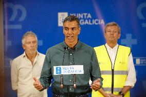 Sanchez visits the Fire Fighting OCC - Galicia