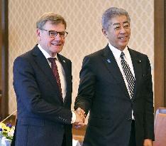 Japan, Germany foreign ministers