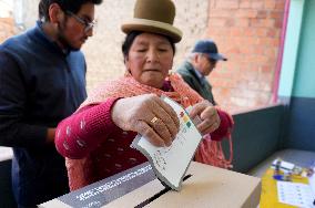 Centrist Rodrigo Paz Leads of Bolivia Presidential - La Paz