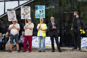 Protest against the Agriculture and Food Board