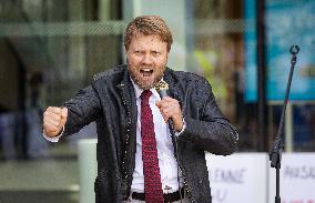 Protest against the Agriculture and Food Board