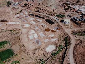Salt Harvest Declines Sharply - Iraq