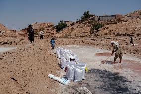 Salt Harvest Declines Sharply - Iraq