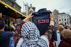 Pro-Palestine Protest - Amsterdam