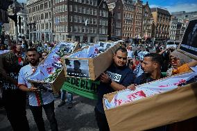 Pro-Palestine Protest - Amsterdam