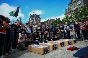 Pro-Palestine Protest - Amsterdam