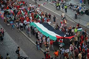Pro-Palestine Protest - Amsterdam
