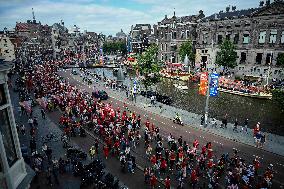 Pro-Palestine Protest - Amsterdam