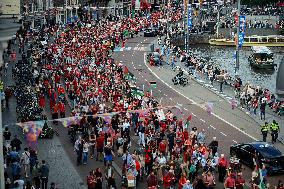 Pro-Palestine Protest - Amsterdam