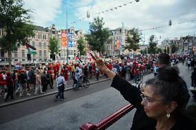 Pro-Palestine Protest - Amsterdam