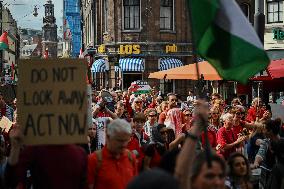 Pro-Palestine Protest - Amsterdam