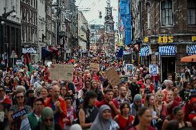 Pro-Palestine Protest - Amsterdam