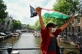 Pro-Palestine Protest - Amsterdam