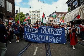 Pro-Palestine Protest - Amsterdam