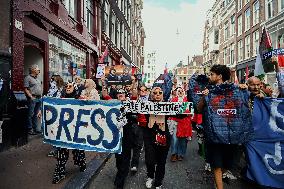 Pro-Palestine Protest - Amsterdam