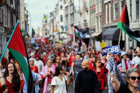 Pro-Palestine Protest - Amsterdam