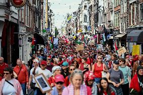Pro-Palestine Protest - Amsterdam