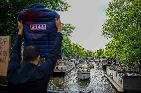Pro-Palestine Protest - Amsterdam