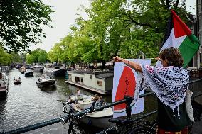 Pro-Palestine Protest - Amsterdam