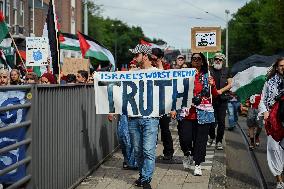 Pro-Palestine Protest - Amsterdam
