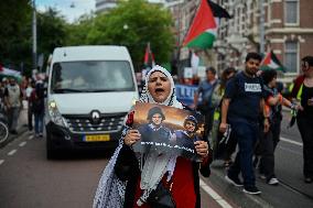 Pro-Palestine Protest - Amsterdam