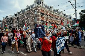 Pro-Palestine Protest - Amsterdam