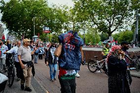 Pro-Palestine Protest - Amsterdam