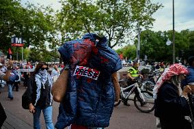 Pro-Palestine Protest - Amsterdam